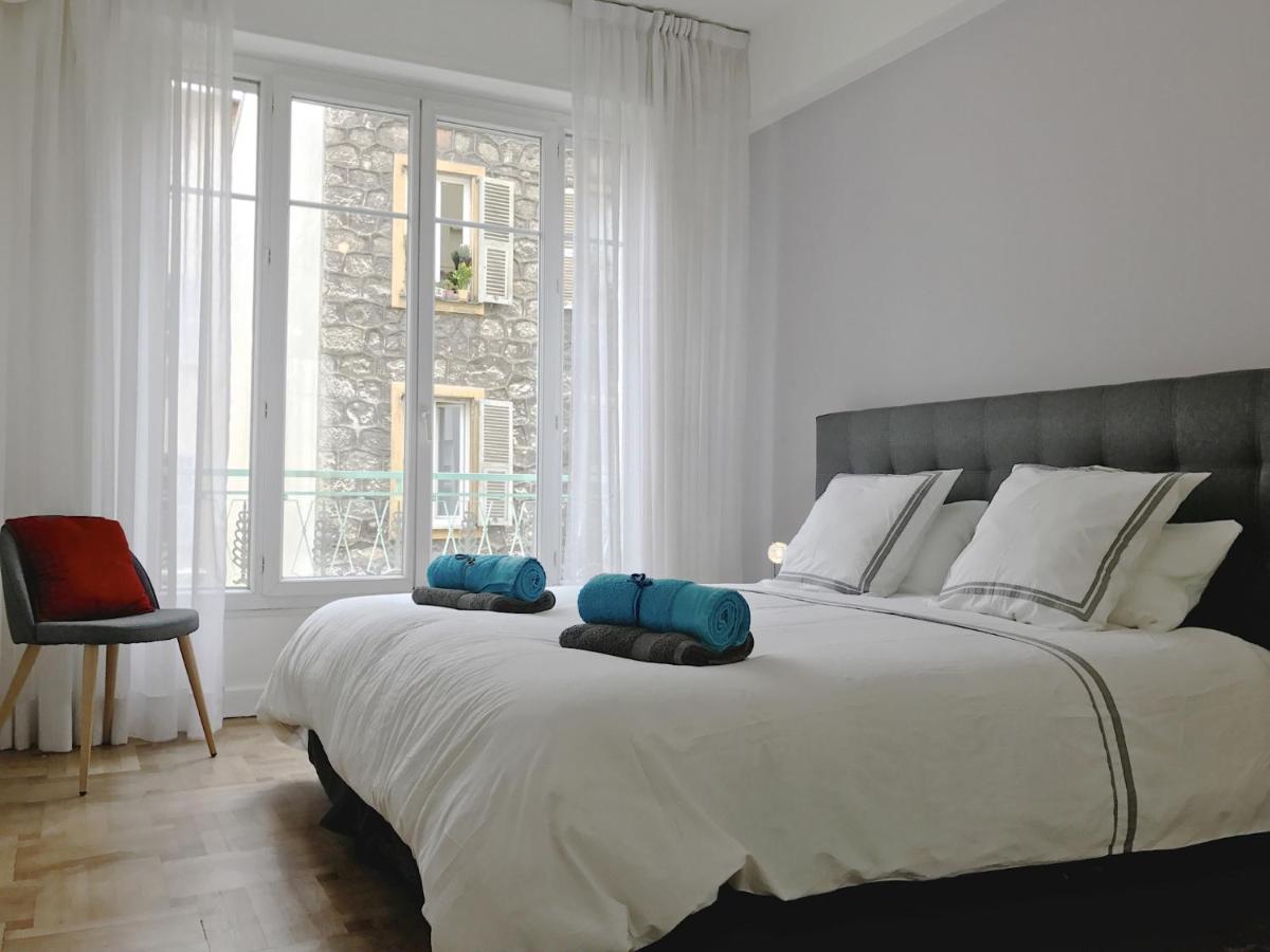 Appartement 'Le Fontainebleau' Nizza Esterno foto